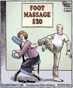 Foot massage?