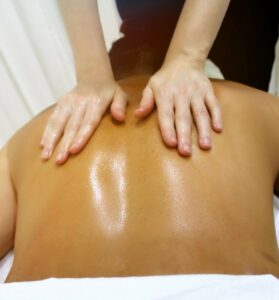 Deep tissue massage