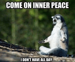 Inner peace meme