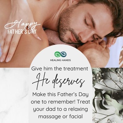 Give dad a massage for Father's Day