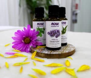 aromatherapy at Healing Hands Miami (lavender, eucalyptus, peppermint)